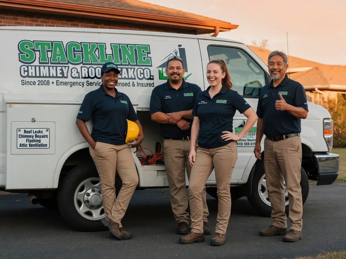 Chimney flashing repair company in Mifflinville, PA